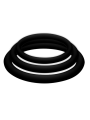JOYDIVISION POTENZDUO PLUS PACK 3 ANILLOS PARA PENE NEGRO S M L
