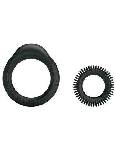 BAILE KIT 2 ANILLOS SILICONA RING MANHOOD