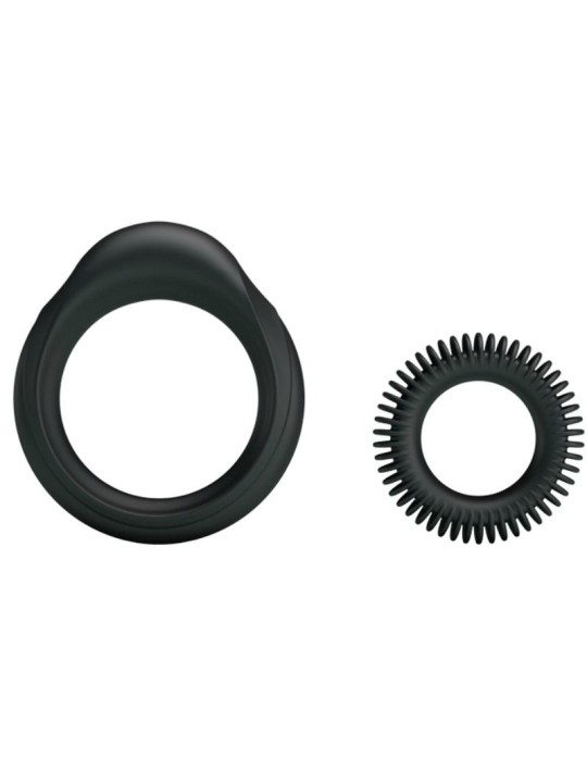 BAILE KIT 2 ANILLOS SILICONA RING MANHOOD