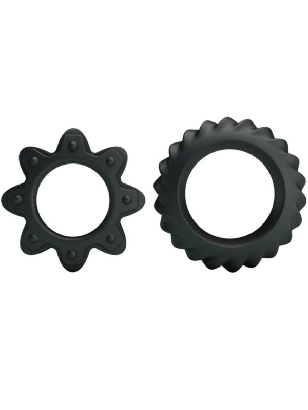 BAILE KIT 2 ANILLOS SILICONA RING FLOWERING