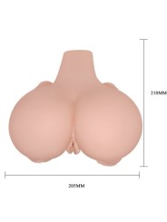 CRAZY BULL TRASERO REALISTICO POSICION PERRITO DOBLE CANAL