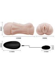 CRAZY BULL MASTURBADOR WATER SKIN VAGINA CON BALA VIBRADORA 2