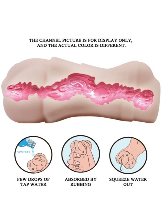 CRAZY BULL MASTURBADOR WATER SKIN VAGINA CON BALA VIBRADORA 2
