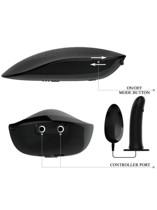 PRETTY LOVE VITO STRAP ON CON DILDO HUECO Y VIBRACION 173 CM