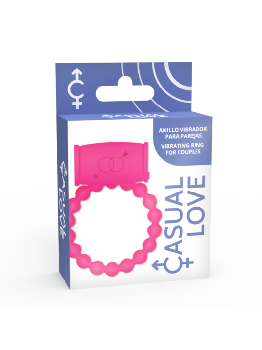 CASUAL LOVE 25 ANILLO VIBRADOR ROSA