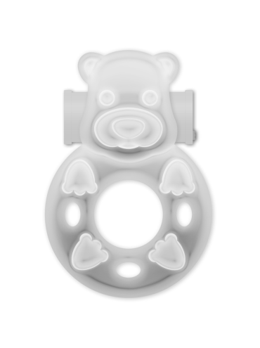 CASUAL LOVE 26 ANILLO VIBRADOR CONEJITO TRANSPARENTE