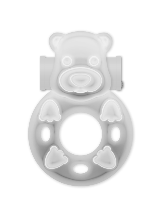 CASUAL LOVE 26 ANILLO VIBRADOR CONEJITO TRANSPARENTE