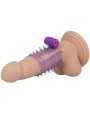 CASUAL LOVE RING FUNDA PENE VIBRADOR LILA