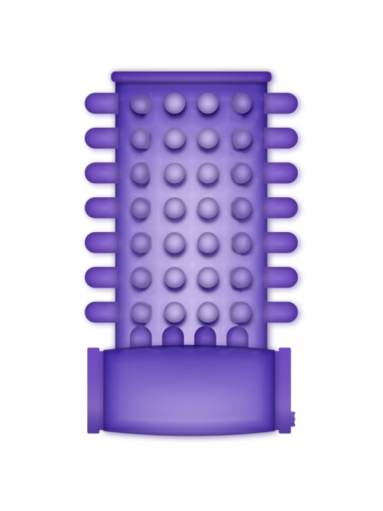 CASUAL LOVE RING FUNDA PENE VIBRADOR LILA