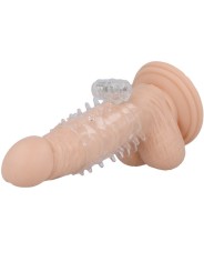 CASUAL LOVE RING FUNDA PENE VIBRADOR TRANSPARENTE