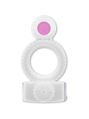 CASUAL LOVE RING DOUBLE PLEASURE ANILLO TRANSPARENTE