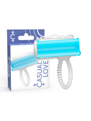CASUAL LOVE RING TONGUE VIBRATING AZUL