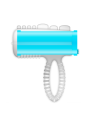 CASUAL LOVE RING TONGUE VIBRATING AZUL