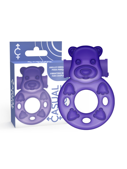 CASUAL LOVE 26 ANILLO VIBRADOR CONEJITO LILA