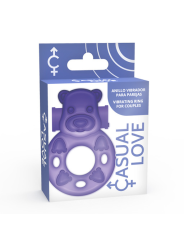 CASUAL LOVE 26 ANILLO VIBRADOR CONEJITO LILA