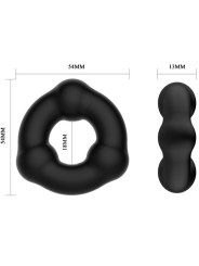 CRAZY BULL ANILLO SILICONA SUPER SUAVE CON NODULOS