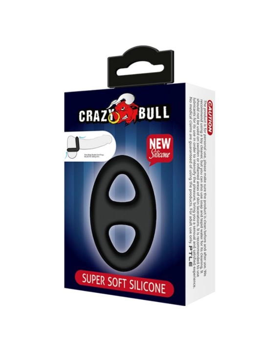 CRAZY BULL ANILLO SILICONA DOBLE SUPER SUAVE