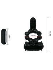 BAILE SWEET RING ANILLO CON DOBLE ESTIMULADOR