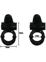 BAILE SWEET RING ANILLO VIBRADOR CON RABBIT TEXTURADO