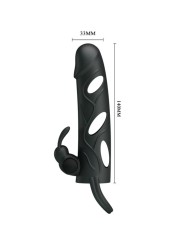 PRETTY LOVE FUNDA SILICONA CON VIBRACION 14 CM 20