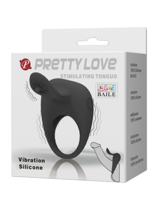 PRETTY LOVE ANILLO VIBRADOR CON LENGUA