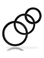 ADDICTED TOYS SET ANILLOS PENE NEGRO