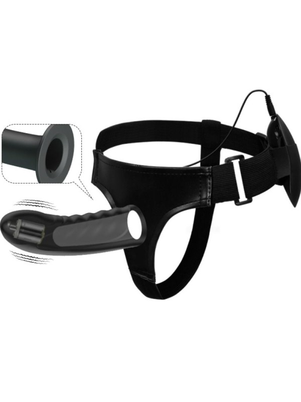 PRETTY LOVE MARVIN STRAP ON CON VIBRACION Y DILDO HUECO