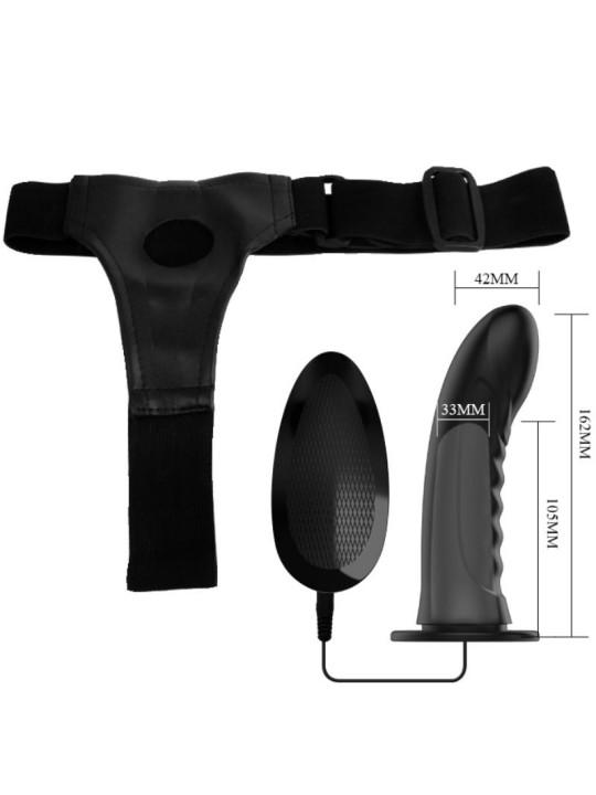 PRETTY LOVE MARVIN STRAP ON CON VIBRACION Y DILDO HUECO