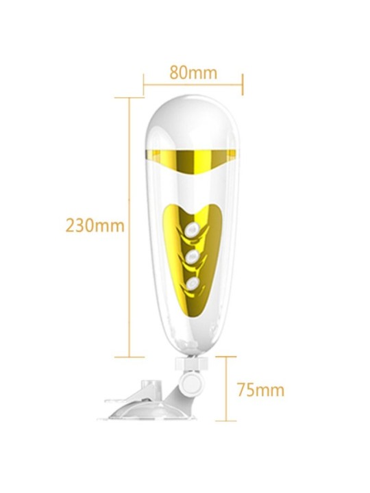 PRETTY LOVE SALLY MASTURBADOR VIBRACION Y SONIDO