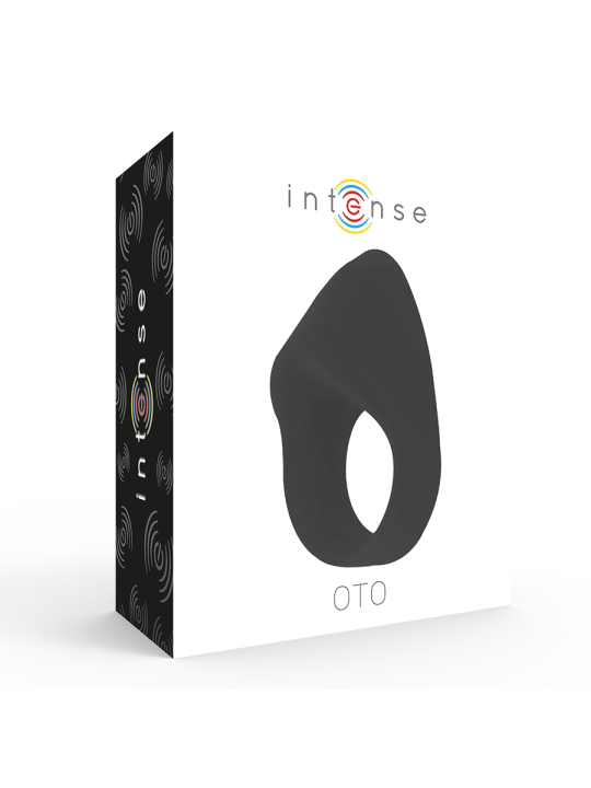 INTENSE OTO ANILLO VIBRADOR RECARGABLE NEGRO