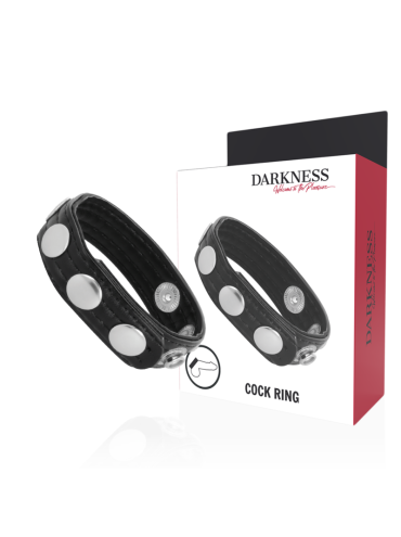 DARKNESS LEATHER ANILLO ERECCION