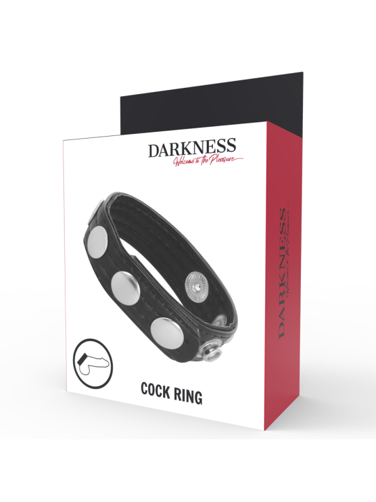 DARKNESS LEATHER ANILLO ERECCION