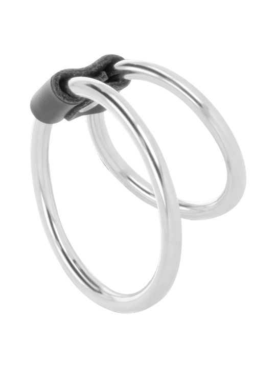 DARKNESS ANILLA METAL DOBLE PARA EL PENE