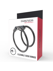 DARKNESS ANILLA FLEXIBLE DOBLE PARA EL PENE