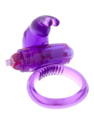 SEVEN CREATIONS ANILLO VIBRADOR DE SILICONA LILA
