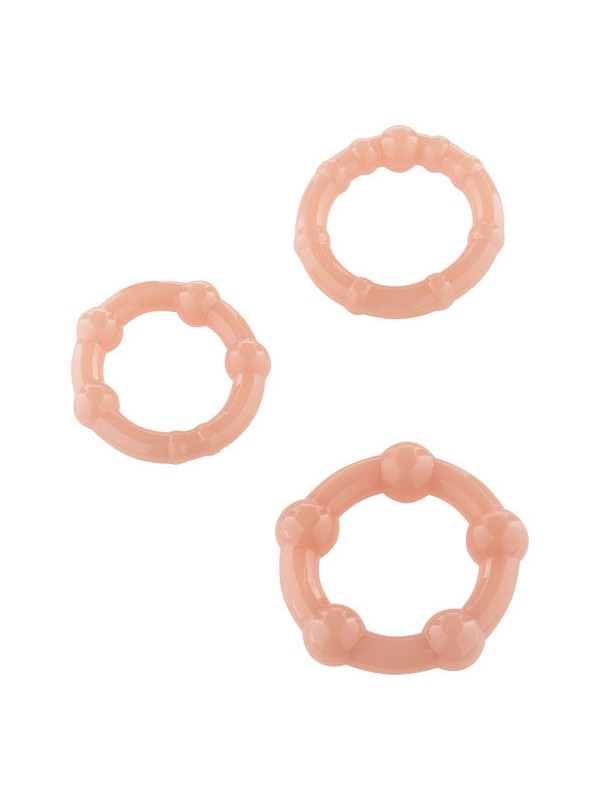 SEVEN CREATIONS JUEGO TRES ANILLOS PENE SKIN