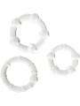 SEVEN CREATIONS JUEGO TRES ANILLOS PENE TRANSPARENTE