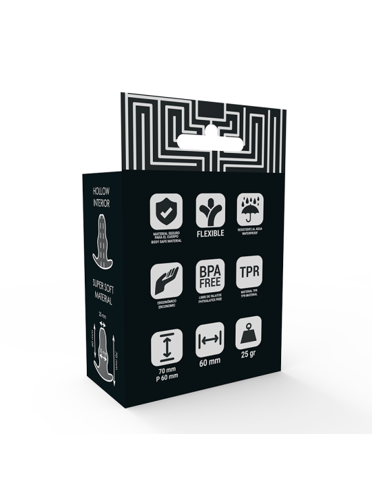 ADDICTED TOYS DILATADOR ANAL PEQUENO 7 CM TRANSPARENTE