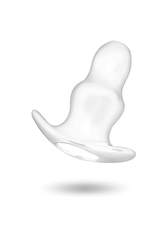 ADDICTED TOYS DILATADOR ANAL MEDIANO 11 CM TRANSPARENTE