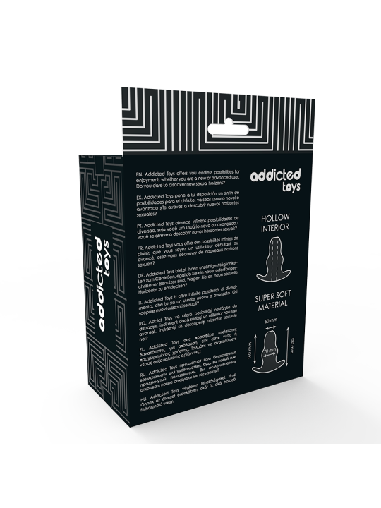 ADDICTED TOYS DILATADOR ANAL GRANDE 15 CM TRANSPARENTE