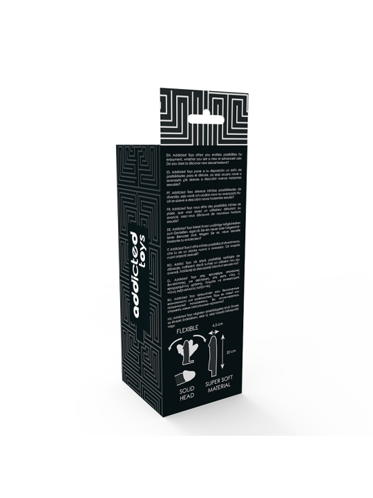 ADDICTED TOYS EXTENSOR PARA EL PENE TRANSPARENTE