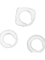 ADDICTED TOYS SET 3 ANILLOS PENE CLEAR