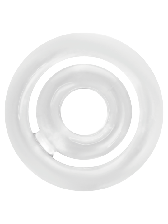 ADDICTED TOYS POTENZ SET ANILLOS PENE CLEAR