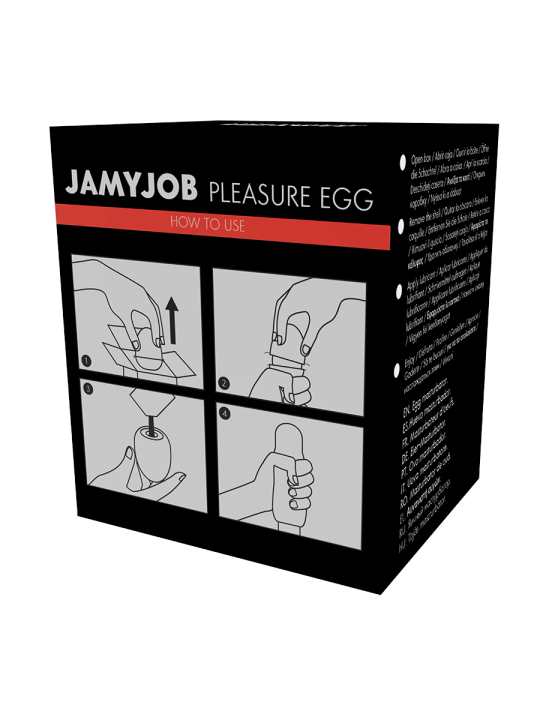 JAMYJOB HUEVO MASTURBADOR DISCRETO VERSION BLACK TRY