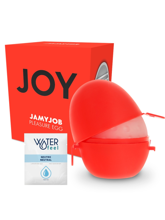 JAMYJOB HUEVO MASTURBADOR DISCRETO VERSION ROJO JOY