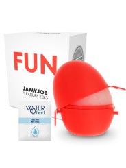 JAMYJOB HUEVO MASTURBADOR DISCRETO EDICION ROJO FUN