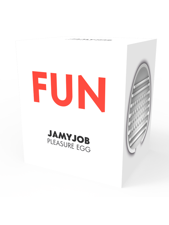 JAMYJOB HUEVO MASTURBADOR DISCRETO EDICION ROJO FUN