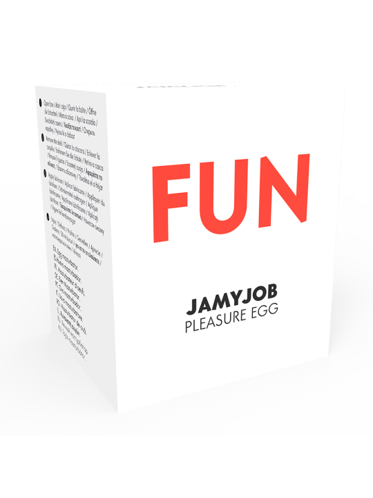 JAMYJOB HUEVO MASTURBADOR DISCRETO EDICION ROJO FUN