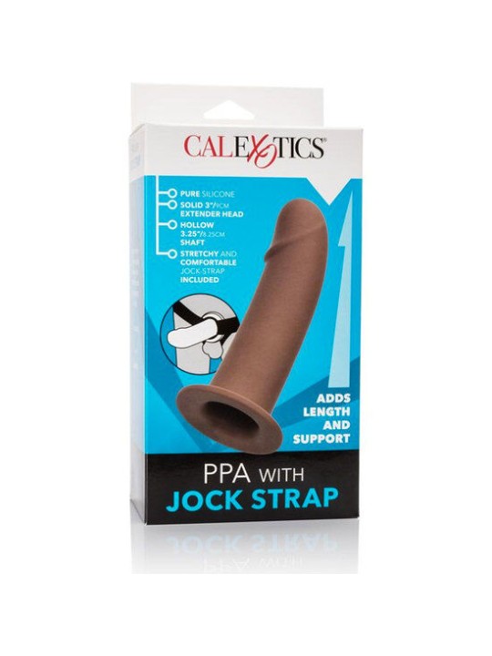 CALEXOTICS ARNES CON DILDO HUECO MARRON