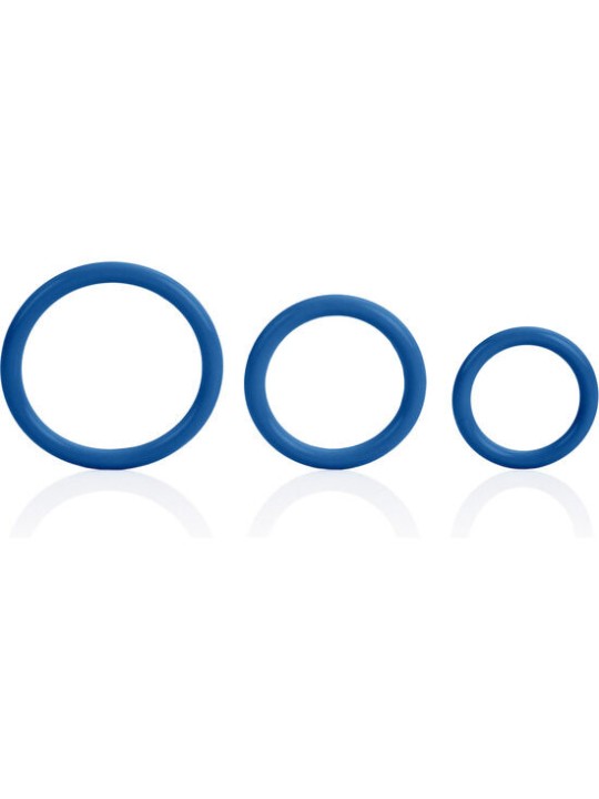 CALEXOTICS SET TRES ANILLAS AZUL ERECCION